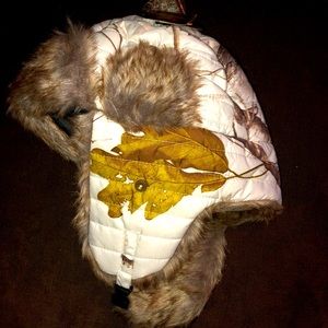 Hot Shot Insulated Snow Camo Trapper Hat